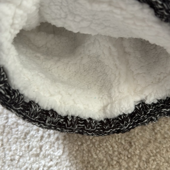 Pink winter fleece Beene black/white - Picture 3 of 3